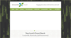 Desktop Screenshot of myencounterchurch.com