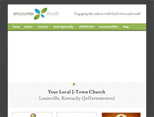 Tablet Screenshot of myencounterchurch.com